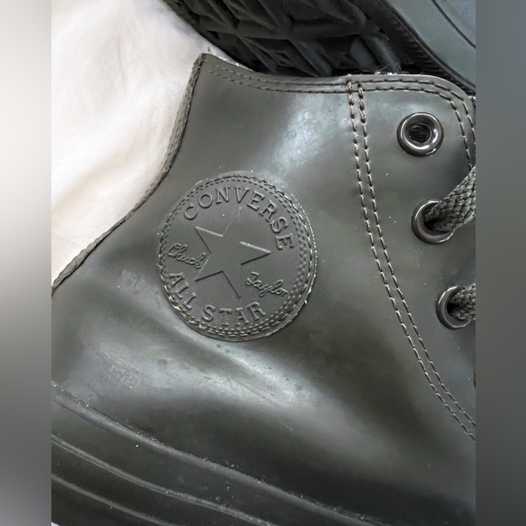 Rubber Converse Army Green Size 6M/8W - Picture 2 of 4